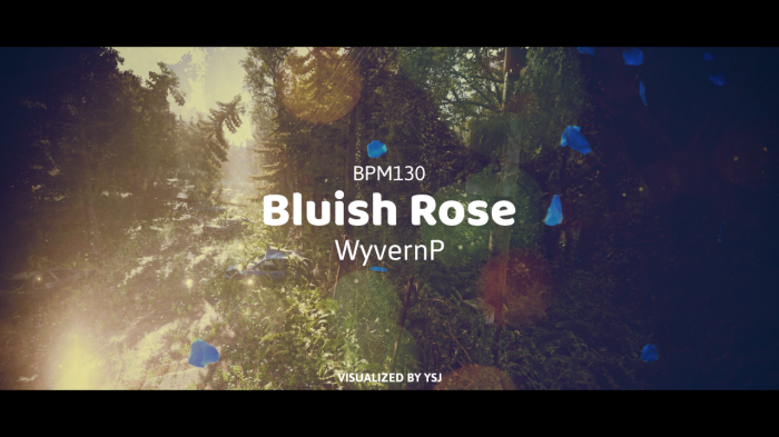 Bluish Rose