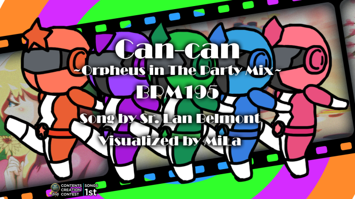Jacket: Can-can ~Orpheus in The Party Mix~ – Sr. Lan Belmont